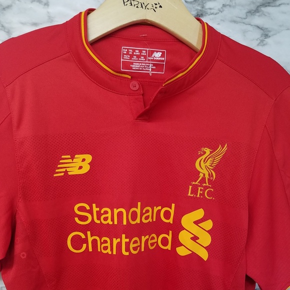 New Balance Liverpool Fc Soccer Jersey Youth L - Picture 2 of 5